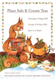 Tea Time Squirrel Poster 2026